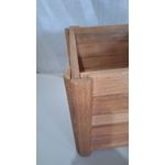 (9025) - QM59 - CAC. PAREDE DE MAD. QUADRADO 15X20X20 CM - 2ª L