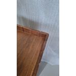 PEDESTAL MAD. C/ RODAS SOB MEDIDA 60X23X23 CM FF.30CM (MOD.:4752)
