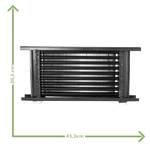 Radiador Óleo Trator Valtra A750 A580 Bm110 Bm125 - 32590900 
