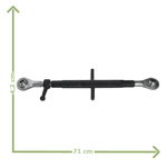 Barra Terceiro Ponto Para Trator Valtra 227110 - Importada