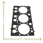 Junta Cabeçote Motor Valtra Valmet - 837084523