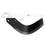 Enxada Faca Rotativa MEC-RUL/CEMAG F=13 0403 D 0622370021