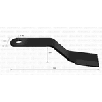 Faca para Roçadeira KAMAQ NINJA MAC 260 AB0369 O PAR (2)