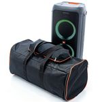 Case Bolsa Bag Jbl Partybox 100 Com Bolso Para Cabos Sem Espuma