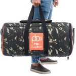 Case Bolsa Bag Jbl Partybox 100 Camuflada Acolchoada A Prova D'agua