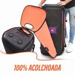Case Bolsa Bag Capa Jbl Partybox 710 Espumada Com Alças E Aberturas Completas