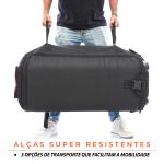 Case Bolsa Bag Capa Jbl Partybox 710 Espumada Com Alças E Aberturas Completas