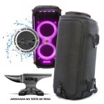Case Bolsa Bag Capa Jbl Partybox 710 Espumada Com Alças E Aberturas Completas