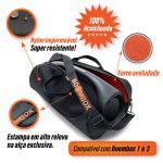 Case Bolsa P/ Caixa De Som Jbl Boombox 1 E 2 C/ Bolso Acessórios