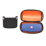 Capa Capinha Proteção Jbl Charge 3-4-5 Com Alça Ombro E Bolsa de Carregador