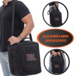 Bolsa Case Bag P/ Jbl Partybox Encore Acolchoada Com Bolso Para Microfones