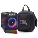 Bolsa Case Bag P/ Jbl Partybox Encore Acolchoada Com Bolso Para Microfones