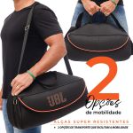 Case Capa Protetora Boombox 1 2 3 C/ Bolso Para Carregador