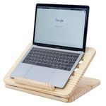 Suporte Apoio Pra Leitura Bíblia E Notebook - Resistente Top Madeira