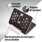  Suporte Para Leitura Notebook Livros Tablet Concurseiros Top