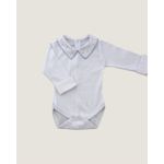 Body Poá Azul Bebê