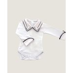 Body Contorno Azul Marinho