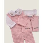 Macacão Paris Rosa Bebê