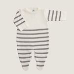 Macacão Artur Branco com Cinza