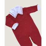 Macacão Poá Vermelho