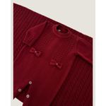 Saída Maternidade Helena Vermelho Carmin