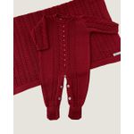 Saída Maternidade Mônaco Vermelha