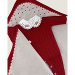 Saída Maternidade Londres Fem. Vermelho Carmin