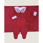 Saída maternidade Veneza Fem. Vermelha