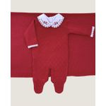 Saída maternidade Veneza Fem. Vermelha