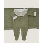 Saída Maternidade Pipoquinha Fem. Verde Mescla