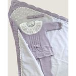 Saída Maternidade Liz Lavanda