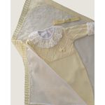 Saída Maternidade Maria Amarelo Pó