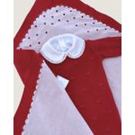 Saída Maternidade Poá Fem. Vermelha