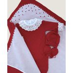 Saída maternidade Veneza Fem. Vermelha