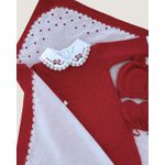 Saída maternidade Veneza Fem. Vermelha