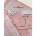 Saída Maternidade Paris Rosa Bebê