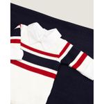 Saída Maternidade Lucas Branco com Azul Marinho