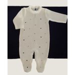 Saída Maternidade Branca de Poá Colorido