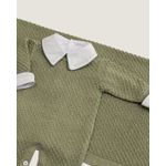 Saída Maternidade Pipoquinha Verde Mescla