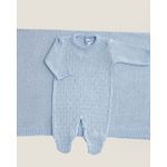 Saída Maternidade Veneza Azul Bebê