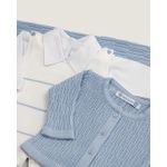 Saída Maternidade Miguel Azul Bebê