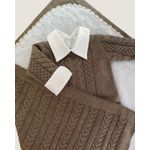 Saída Maternidade Mônaco Marrom