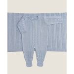 Saída Maternidade Mônaco Azul Bebê