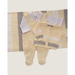 Saída Maternidade Leo Amarelo Pó