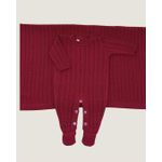 Saída Maternidade Londres Vermelho Carmin