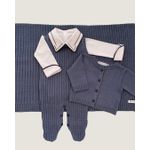 Saída Maternidade Paris Azul Jeans