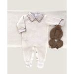 Saída Maternidade Pipoquinha Branca