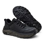 Tenis Timberland New Hiking 13021 Couro Legitimo Preto