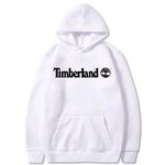 Moletom Timberland em Algodão Branco Logo Escrito 