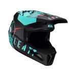 Capacete Importado Leatt 2.5 V23 Trilha Motocross Off Road Preto